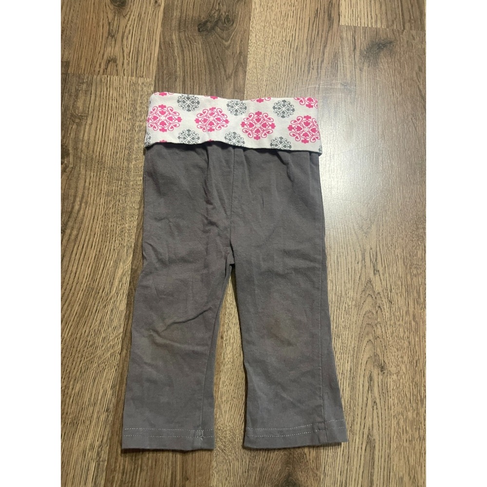 Yoga Sprout Pants, Baby Size 3-6 Months, Gray, Pull On